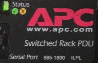 APC PDU AP7920 zurücksetzen
